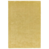 Luxury ARAN Jasmine Yellow Rug 160x230cm, Hand Woven